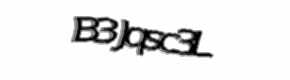Security check image, please type the characters shown
